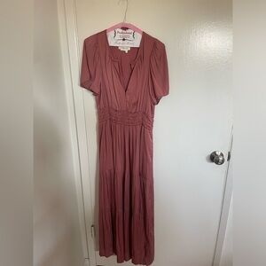 Pink Anthropologie Dress